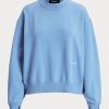 Siniset naisten Ralph Lauren -fleece-crewneck-puserot
