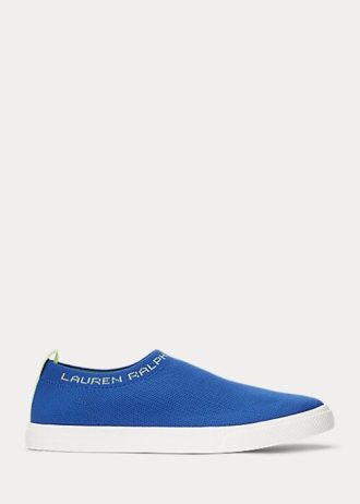 Siniset naisten Ralph Lauren Jordyn Slip-On tennarit Siniset naisten Ralph Lauren Jordyn Slip-On tennarit