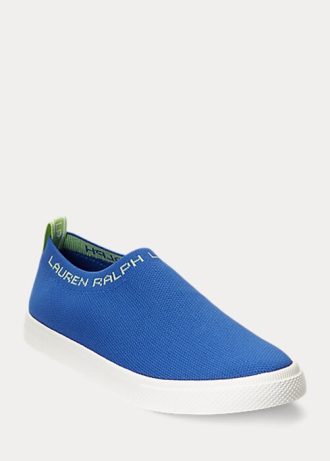 Siniset naisten Ralph Lauren Jordyn Slip-On tennarit Siniset naisten Ralph Lauren Jordyn Slip-On tennarit