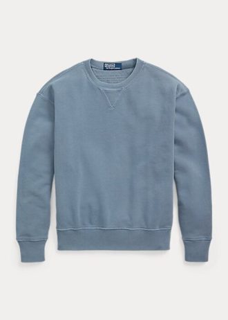 Siniset naisten Ralph Lauren luomupuuvillaiset neulepuserot Siniset naisten Ralph Lauren luomupuuvillaiset neulepuserot