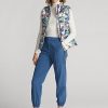 Siniset naisten Ralph Lauren neljään suuntaan joustavat lenkkeilyhousut Siniset naisten Ralph Lauren neljään suuntaan joustavat lenkkeilyhousut