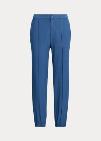 Siniset naisten Ralph Lauren neljään suuntaan joustavat lenkkeilyhousut