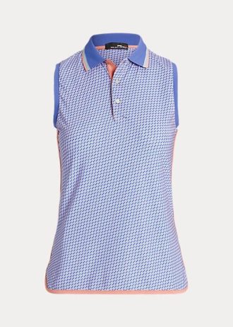 Siniset naisten Ralph Lauren Performance Hihaton poolopaidat