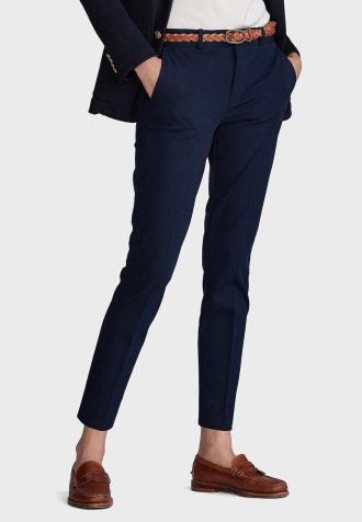Siniset naisten Ralph Lauren räätälöidyt housut Siniset naisten Ralph Lauren räätälöidyt housut