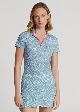 Siniset naisten Ralph Lauren Räätälöidyt kukkaiset Jersey-paidat
