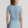 Siniset naisten Ralph Lauren Räätälöidyt kukkaiset Jersey-paidat Siniset naisten Ralph Lauren Räätälöidyt kukkaiset Jersey-paidat