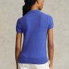 Siniset naisten Ralph Lauren Slim Fit Cashmere poolopaidat Siniset naisten Ralph Lauren Slim Fit Cashmere poolopaidat