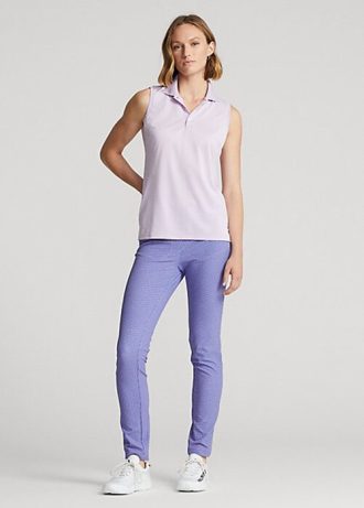 Siniset naisten Ralph Lauren Slim Stretch -housut Siniset naisten Ralph Lauren Slim Stretch -housut