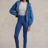 Siniset naisten Ralph Lauren Stirrup Stretch leggingsit Siniset naisten Ralph Lauren Stirrup Stretch leggingsit