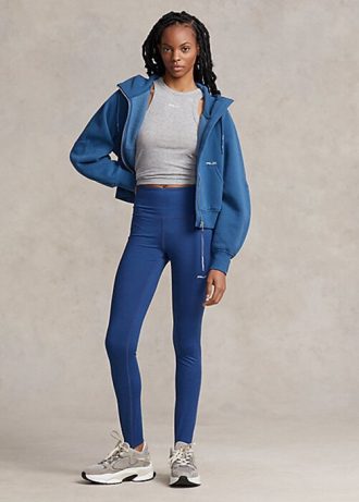 Siniset naisten Ralph Lauren Stirrup Stretch leggingsit Siniset naisten Ralph Lauren Stirrup Stretch leggingsit