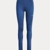 Siniset naisten Ralph Lauren Stirrup Stretch leggingsit Siniset naisten Ralph Lauren Stirrup Stretch leggingsit