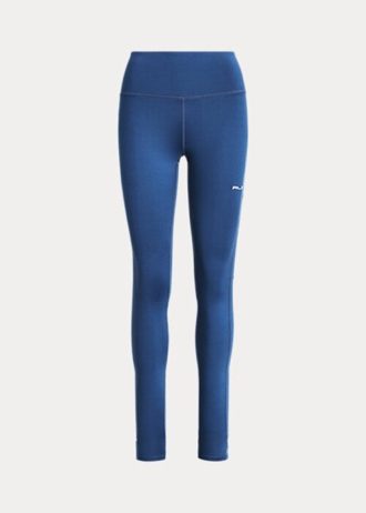 Siniset naisten Ralph Lauren Stirrup Stretch leggingsit Siniset naisten Ralph Lauren Stirrup Stretch leggingsit