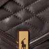 Tobacco naisten Ralph Lauren Polo ID tikattu ketjulompakot
