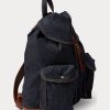 True Indigo naisten Ralph Lauren Denim -reppukäsilaukku True Indigo naisten Ralph Lauren Denim -reppukäsilaukku