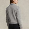 Tummanharmaat naisten Ralph Lauren Polo Bear Fleece Crewneck collegepaidat Tummanharmaat naisten Ralph Lauren Polo Bear Fleece Crewneck collegepaidat