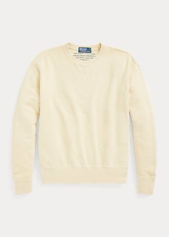 Vaaleankeltainen naisten Ralph Lauren luomupuuvillaiset neulepuserot Vaaleankeltainen naisten Ralph Lauren luomupuuvillaiset neulepuserot