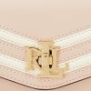 Vaaleanpunainen/vanilja naisten Ralph Lauren Nappa -nahkaiset pienet Tayler Crossbody -laukut Vaaleanpunainen/vanilja naisten Ralph Lauren Nappa -nahkaiset pienet Tayler Crossbody -laukut