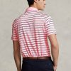 Vaaleanpunaiset miesten Ralph Lauren Classic Fit Performance poolopaidat
