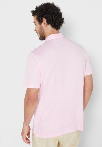 Vaaleanpunaiset miesten Ralph Lauren Essential poolopaidat Vaaleanpunaiset miesten Ralph Lauren Essential poolopaidat