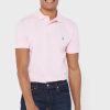 Vaaleanpunaiset Miesten Ralph Lauren Essential Slim fit poolopaidat Vaaleanpunaiset Miesten Ralph Lauren Essential Slim fit poolopaidat