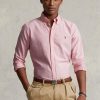 Vaaleanpunaiset miesten Ralph Lauren Slim Fit Oxford paidat Vaaleanpunaiset miesten Ralph Lauren Slim Fit Oxford paidat