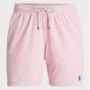 Vaaleanpunaiset miesten Ralph Lauren Traveler -uimahousut Vaaleanpunaiset miesten Ralph Lauren Traveler -uimahousut