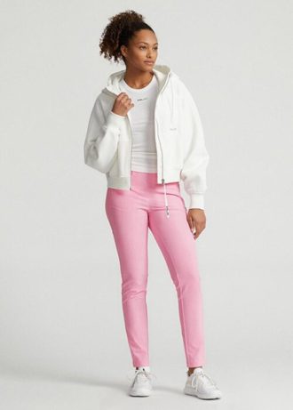 Vaaleanpunaiset naisten Ralph Lauren GolfStretch Athletic -housut
