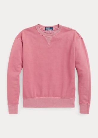 Vaaleanpunaiset naisten Ralph Lauren luomupuuvillaiset neulepuserot Vaaleanpunaiset naisten Ralph Lauren luomupuuvillaiset neulepuserot