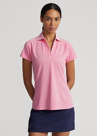 Vaaleanpunaiset Naisten Ralph Lauren Räätälöidyt Pikee Poolopaidat