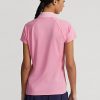 Vaaleanpunaiset Naisten Ralph Lauren Räätälöidyt Pikee Poolopaidat Vaaleanpunaiset Naisten Ralph Lauren Räätälöidyt Pikee Poolopaidat