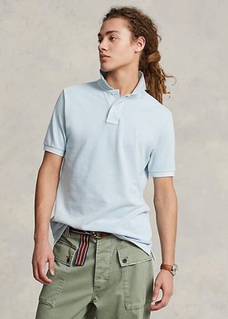 Vaaleansininen miesten Ralph Lauren RL Origin poolopaidat Vaaleansininen miesten Ralph Lauren RL Origin poolopaidat