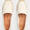 Valkoinen miesten Ralph Lauren Canvas Espadrille Valkoinen miesten Ralph Lauren Canvas Espadrille
