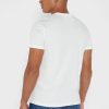 Valkoinen miesten Ralph Lauren Chest Logo Crew Neck T-paidat