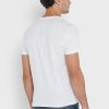 Valkoinen Miesten Ralph Lauren Chest Logo T-paidat Valkoinen Miesten Ralph Lauren Chest Logo T-paidat