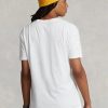 Valkoinen Miesten Ralph Lauren Classic Fit Big Pony Jersey T-paidat
