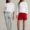 Valkoinen Miesten Ralph Lauren Classic Fit Polo Sport Jersey T-paidat Valkoinen Miesten Ralph Lauren Classic Fit Polo Sport Jersey T-paidat
