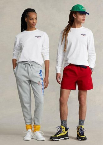 Valkoinen Miesten Ralph Lauren Classic Fit Polo Sport Jersey T-paidat