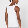 Valkoinen miesten Ralph Lauren Essential Crew Neck -liivi Valkoinen miesten Ralph Lauren Essential Crew Neck -liivi
