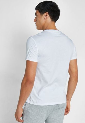 Valkoinen Miesten Ralph Lauren Graphic Crew Neck T-paidat