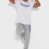 Valkoinen miesten Ralph Lauren Logo Crew Neck T-paidat