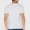 Valkoinen Miesten Ralph Lauren Slogan Crew Neck T-paidat Valkoinen Miesten Ralph Lauren Slogan Crew Neck T-paidat