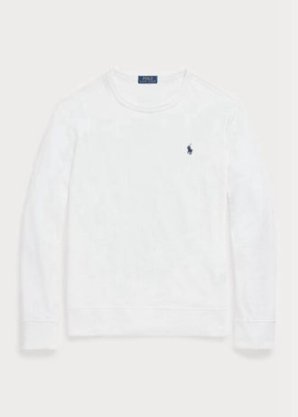 Valkoinen miesten Ralph Lauren Spa Terry paita