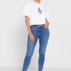 Valkoinen naisten Ralph Lauren Crew Neck Graphic T-paidat Valkoinen naisten Ralph Lauren Crew Neck Graphic T-paidat