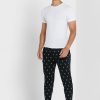 Valkoiset miesten Ralph Lauren 2 Pack Essential Crew Neck T-paidat Valkoiset miesten Ralph Lauren 2 Pack Essential Crew Neck T-paidat