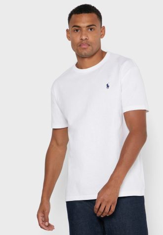 valkoiset miesten ralph lauren essential crew neck t paidat 1 3 330x476 - Valkoiset Miesten Ralph Lauren Essential Crew Neck T-paidat