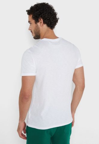 Valkoiset Miesten Ralph Lauren Essential Crew Neck T-paidat