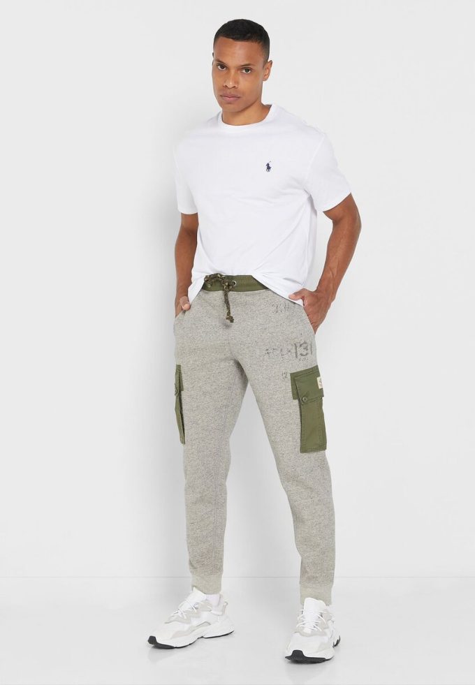 Valkoiset Miesten Ralph Lauren Essential Crew Neck T-paidat Valkoiset Miesten Ralph Lauren Essential Crew Neck T-paidat