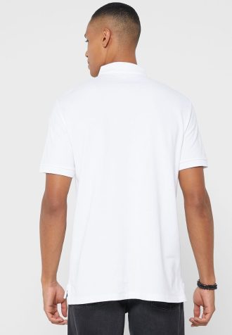 Valkoiset miesten Ralph Lauren Essential poolopaidat Valkoiset miesten Ralph Lauren Essential poolopaidat