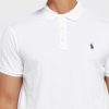 Valkoiset miesten Ralph Lauren Essential poolopaidat Valkoiset miesten Ralph Lauren Essential poolopaidat