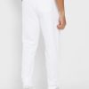 Valkoiset miesten Ralph Lauren -logolla valmistetut lenkkeilyhousut Valkoiset miesten Ralph Lauren -logolla valmistetut lenkkeilyhousut